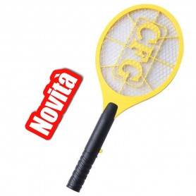 RACCHETTA ELETTRICA FULMINA INSETTI ZANZARE MOSCHE A PILE CFG ZANZA VOLE XL Z072