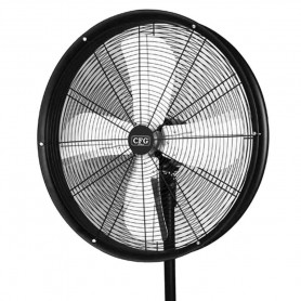 VENTILATORE A PIANTANA IN METALLO 170W ø 71 OSCILLANTE HURRICANE NEW CFG EV065