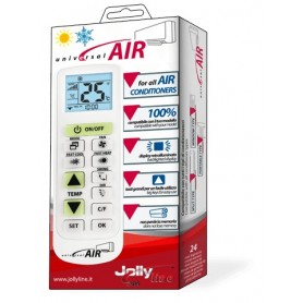 TELECOMANDO UNIVERSALE PER CONDIZIONATORE CLIMATIZZATORE GBS 42533 JOLLYLINE