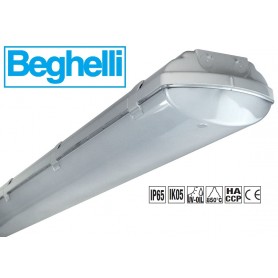 Plafoniera stagna LED Beghelli 40003 - BS100 LED REGOLABILE S670 4K 36W
