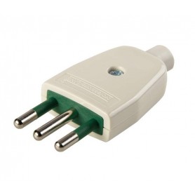SPINA 10A 2P+T BIANCA S11 ECK33601 ELETTROCANALI