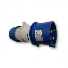 Spina diritta a montaggio rapido tipo EN 60309 In 220v 32A - IP44 ec69272 elettrocanali