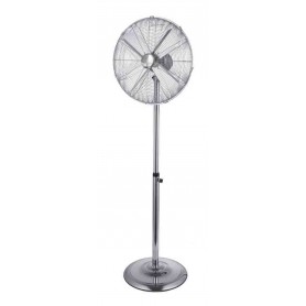 VENTILATORE A PIANTANA in metallo DM 45 cm 60W 3 VELOCITA' CELESTE CFG EV067