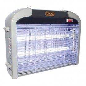 ZANZARIERA ELETTRICA INSETTICIDA LAMPADE UV 12 W 30 METRI QUADRI VINCO 20230
