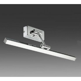 LAMPADA LED LUCE QUADRO 40 LED PIU SUPP. PARETE 8W 220V 520LM LUCE CALDA MARINO CRISTAL - 1