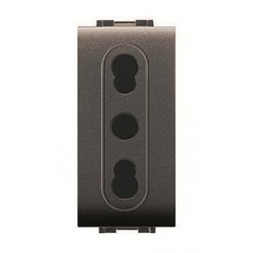 ELETTROCANALI BTICINO COMPATIBILE PRESA 2P+T LIFE BIVALENTE ECL4045