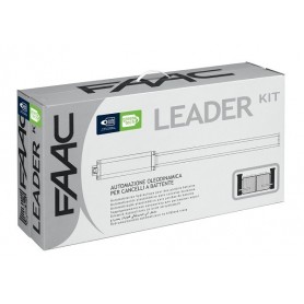 KIT CANCELLO FAAC LEADER KIT 10566350 230V GREEN 50"ANNIVERSARIO