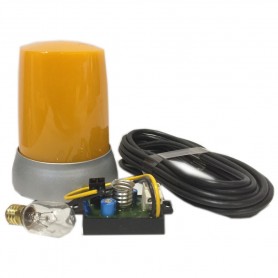 LAMPEGGIANTE PER AUTOMAZIONE CANCELLI 24V CON CAVO ANTENNA 4 METRI BFT D113719 BFT - 1