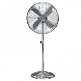 VENTILATORE A PIANTANA IN METALLO CROMATO VINCO 70701 50W DIAMETRO 40 VINCO - 1