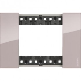BTICINO LIVING NOW - placca 3 POSTI AURA BTIKA4803DM