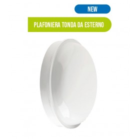 PLAFONIERA TONDA BH10 BULKHEAD LED 15W TONDA 4000K IP65 BIANCO BOTLIG 53002 Bot Lighting - 1