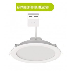 DL4.0-8W FARO INCASSO LED 8W 600LM CMULTICOLOR TONDO BOT LIGHTING 55061 Bot Lighting - 1