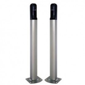 COPPIA DI COLONNINE RIB ALTEZZA 50 CM PER FOTOCELLULA AUTOMAZIONE SLIM FIT ACG8065