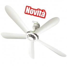 VENTILATORE A SOFFITTO 5 PALE 20W DIAMETRO 90 CFG EV060 MOJITO CFG - 1