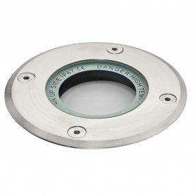 FARETTO INCASSO CALPESTABILE KANDO IP65 ACCIAIO GU10 230V MARINO CRISTAL 40157 MARINO CRISTAL - 1