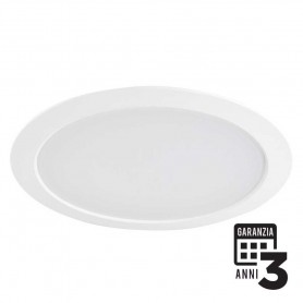 FARETTO INCASSO PLAFONIERA LED 25W 230V LUCE NATURA 4000K MARINO CRISTAL 40516 MARINO CRISTAL - 1