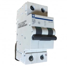 INTERRUTTORE MANGETOTERMICO 16A 2 POLI 1P+N 4,5KA C SIEI MC4-16/1N