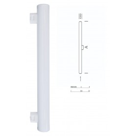 LAMPADA LED Lineare ATTACCO S14S 220V 2700K 350lm 300mm 5W A+ Bot Lighting - 1
