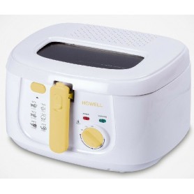 FRIGGITRICE PROFESSIONALE ELETTRICA 1800W 2,5 LT CON TERMOSTATO HOWELL FR2020 HOWELL - 1
