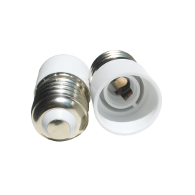 ADATTATORE PORTALAMPADA DA ATTACCO E27  AD ATTACCO  E14 LED LAMPO LIGHTING - 1