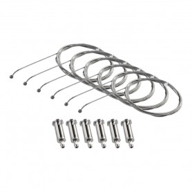 KIT FISSAGGIO A SOSPENSIONE X PANNELLI LED 6 GANCI 11622/3 MARINO CRISTAL MARINO CRISTAL - 1