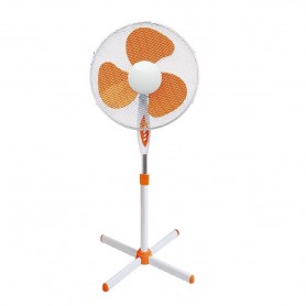 VENTILATORE A PIANTANA 45W diametro 40 CM 3 velocità B/ARANCIO HOWELL VEP 401AMQ HOWELL - 1