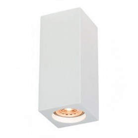 FARETTO PLAFONE ESTERNO APPLIQUE IN GESSO QUADRATO GU 10 IMPERIA 6014165 IMPERIA - 1