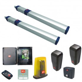 KIT AUTOMAZIONE COMPLETO CANCELLO BATTENTE 230V 300KG BFT LUX MB R935217 00002